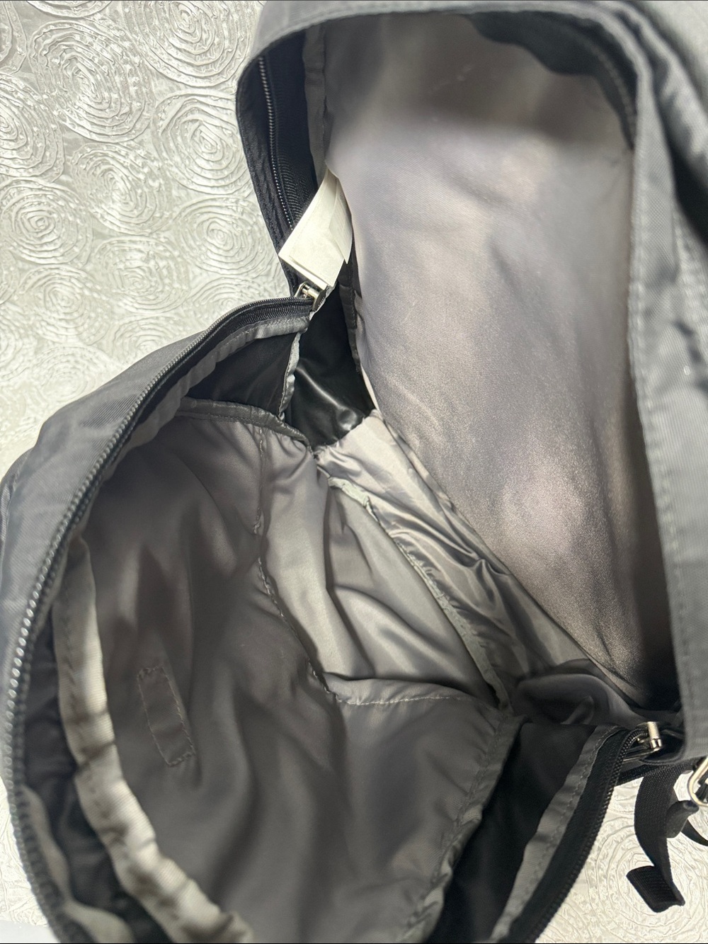The North Face Black Backpack with Silver Logo - Picture 5 of 15